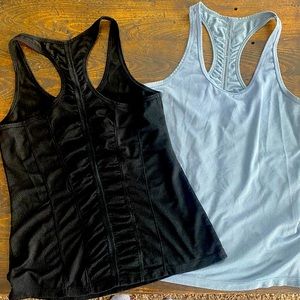 Two athletic tanks